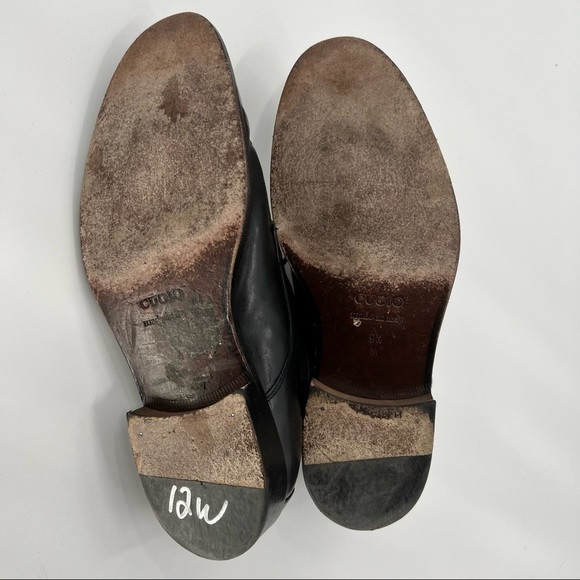 Mercanti Florentini black leather shoes size 9.5 - Picture 5 of 13